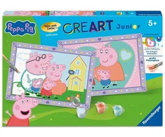 Ravensburger Kūrybinis rinkinys vaikams su Peppa Pig piešiniais