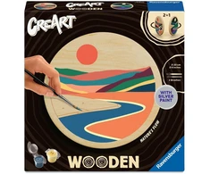 Ravensburger Medinė tapyba pagal skaičius Creart 20 cm FSC