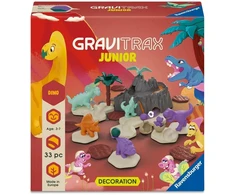 Ravensburger Mokslinių žaidimų papildomas rinkinys Gravitrax Junior Dino