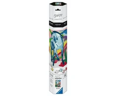 Ravensburger Rinkinys tapybai pagal skaičius CreArt Bauhaus mėlyni arkliai
