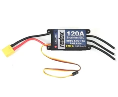 Redox EVO 120A universalus RC variklio reguliatorius