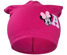 Rudeninė kūdikio kepurė New Baby Minnie rožinė, dydis 110 (4-5 m.)