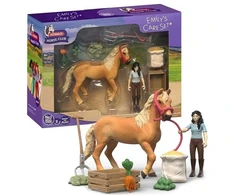 Schleich Žirgų priežiūros rinkinys Emily