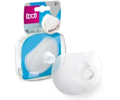LOVI 5/606 Silikoniniai krūtų skydeliai Skin Touch 2 vnt. M/L