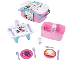 Smoby Vaikiškas pikniko krepšelis ir staliukas 2in1 Gabi