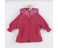 Softshell striukė kūdikiui New Baby rožinė, dydis 98 (2-3 m)
