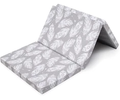 Sulankstomas čiužinys lovytei New Baby STANDARD 120x60x5 cm plunksna