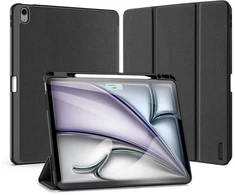 Sulankstomas dėklas Dux Ducis Domo su vieta rašikliui iPad Air 13 (2024) juodas