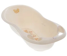 Tega Anatominė vonelė su nutekėjimu 102 cm LUX Teddy smėlio spalvos