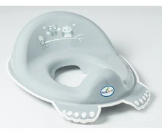TEGA SO-002-106 Tualeto sėdynės užvalkalas neslystantis OWL pilkas
