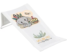 Tega Medžiaginė vonios kėdutė Wild &amp; Free elephant baltas