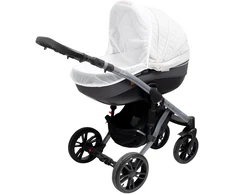 Tinklelis nuo uodų vežimėliui New Baby Basic baltas