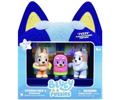 BLUEY Fuzzies figūrėlės – serijos – 3 vnt. pakuotė (90453)