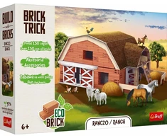 Trefl Rankdarbių rinkinys brick trick rančo statybai
