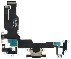 Charging flex USB for IPHONE 15 juodas OEM