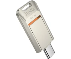 HOCO atmintis USB A + USB C UD17 64GB USB3.0