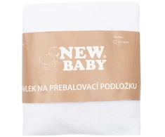 Užvalkalas keičiamam kilimėliui New Baby 50x70 baltas