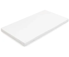 Vaikiškas čiužinys New Baby BASIC 120x60x5 cm baltas, iš kokoso pluošto ir putų poliuretano