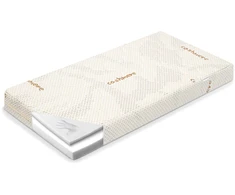 Vaikiškas čiužinys New Baby CLASSY 120x60x11 cm iš Visco atminties putų ir kašmyro