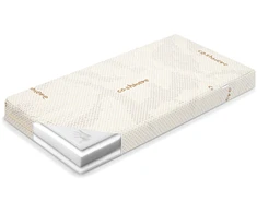 Vaikiškas čiužinys New Baby CLASSY 120x60x12 cm Visco-molitan HR putų poliuretanas kašmyras