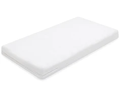 Vaikiškas čiužinys New Baby STANDARD 120x60x11 cm grikių lukštų-putų-kokoso, baltas