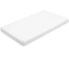 Vaikiškas čiužinys New Baby STANDARD 120x60x7 cm baltas, putų poliuretano ir kokoso pluošto