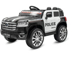 Vaikiškas elektromobilis Baby Mix Police 4x4 juodas