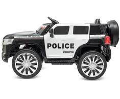 Vaikiškas elektromobilis Baby Mix Police 4x4 juodas