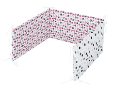 Vaikiškas patalynės komplektas Belisima Kittens 5 dalių rožinis 100x135 cm