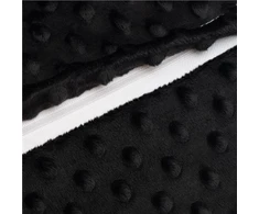 Vaikiškos kėdutės sėdynė New Baby STANDARD Minky juoda