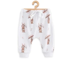 Vaikiškos medvilninės jogger kelnės New Baby For Babies su zuikučiu