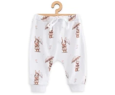 Vaikiškos medvilninės jogger kelnės New Baby For Babies su zuikučiu