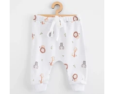 Vaikiškos medvilninės jogger kelnės New Baby For Babies safari
