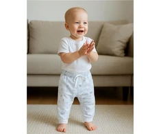 Vaikiškos medvilninės jogger kelnės New Baby For Babies Ocean