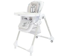 BABY MIX UR-YQ-B003S Aukšta kėdutė Kūdikių pilka 39507