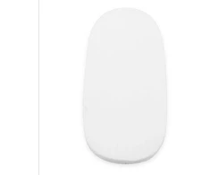 Vandeniui atsparus frotinis paklotas į vežimėlį New Baby 35x75 baltas