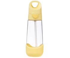 B.BOX BB00881 Tritan vandens butelis su šiaudeliu 600ml Lemon Twist