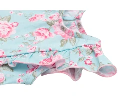 Vasarinė medvilninė kūdikių suknelė New Baby Roses, dydis 56 (0-3 mėn.)
