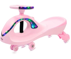 Važiuoklė vaikams su LED Baby Mix G-Force, rožinė