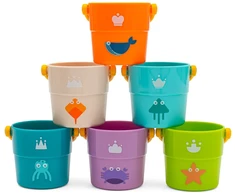 Dėlionė Žaidimų puodeliai 6 vnt. Baby Mix