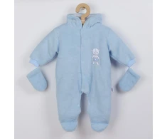 Žieminis kombinezonas New Baby Nice Bear mėlynas, dydis 68 (4-6 mėn.)