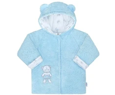 Žieminis paltukas New Baby Nice Bear mėlynas, dydis 68 (4-6 mėn.)