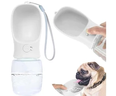 Kelioninė gertuvė šunims su integruotu snapeliu, 200 ml