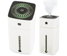 Oro drėkintuvas-aromadifuzorius su RGB apšvietimu, USB maitinimas