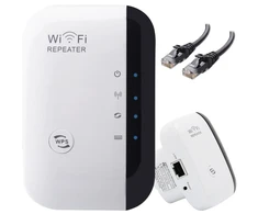 Maršrutizatorius Wi-Fi signalo stiprintuvas, iki 300 Mbps, WPS, repeater ir prieigos taško režimai