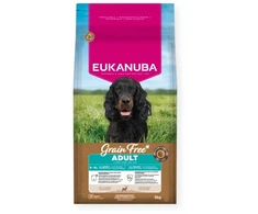 Eukanuba begrūdis Adult begrūdis maistas visų veislių šunims su elniena, 3kg