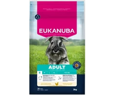 Eukanuba Life Care sausas pašaras mažų veislių šunims su vištiena, S, 3kg