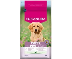 Eukanuba Life Care Puppy Large sausas maistas didelių veislių šuniukams su ėriena ir ryžiais, 3kg