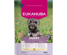 Eukanuba Life Care Puppy Small sausas maistas mažų veislių šuniukams su vištiena, 800g