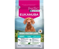 Eukanuba Special Care Monoprotein sausas Maistas šunims su ėriena, AB, 2,3kg